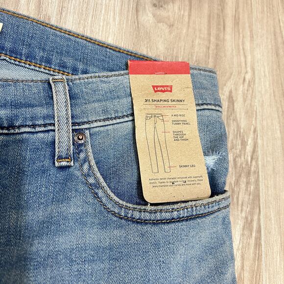 Levi's 311 Shaping Skinny Women's Jeans Size W30 L30 – Fits like W32 L30. - Picture 7 of 14